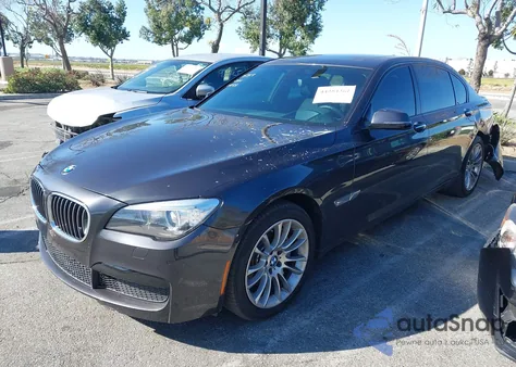 2015 BMW 740Ld xDrive from USA, damaged, VIN WBAYG6C51FD383664